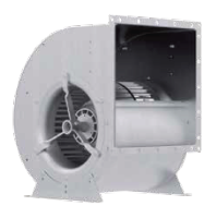 Вентилятор Ziehl-abegg RD35P-4DW.7Q.1L 3- фазный 460V 60Hz арт.129223